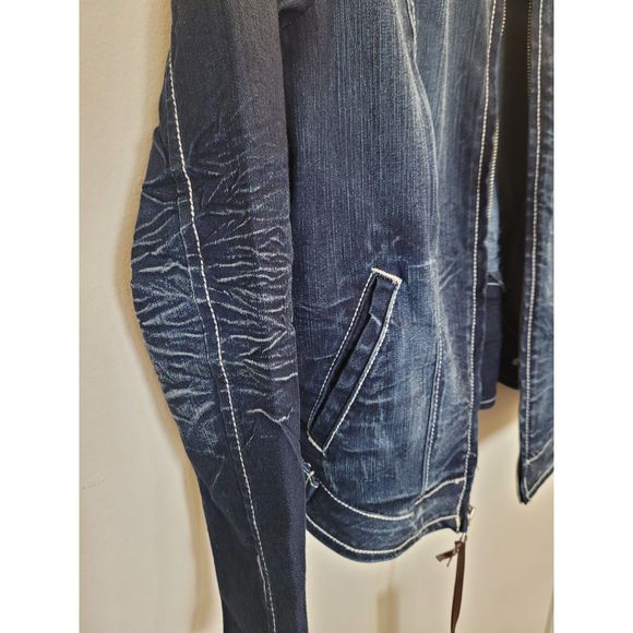GJG Denim by Geovanny Los Angeles | Medium | Jean Jacket - Picture 9 of 11
